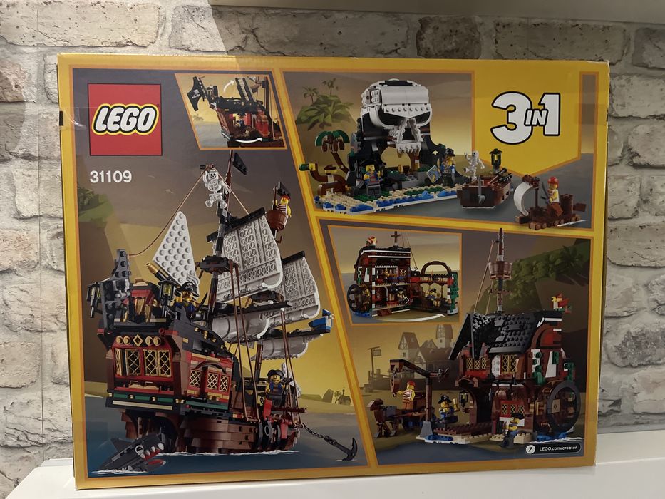 Lego 31109 Creator Barco Pirata