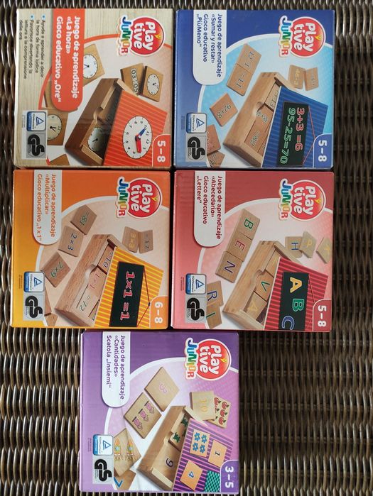 Jogos em madeira - PlayTive Júnior