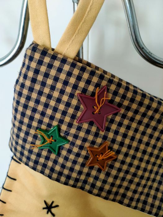 Bota Nova em tecido de algodão artigo artesanal