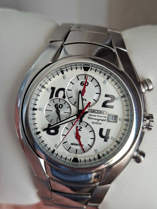 Zegarek męski Seiko Sportura Chrono Alarm