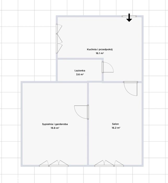[Rezerwacja]  55 m², duża kuchnia, piwnica 23 m² - bez pośredników - Więcej