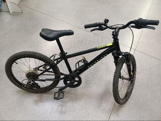 BTT CRIANÇA EXPL 500 20" 6-9 ANOS PRETO