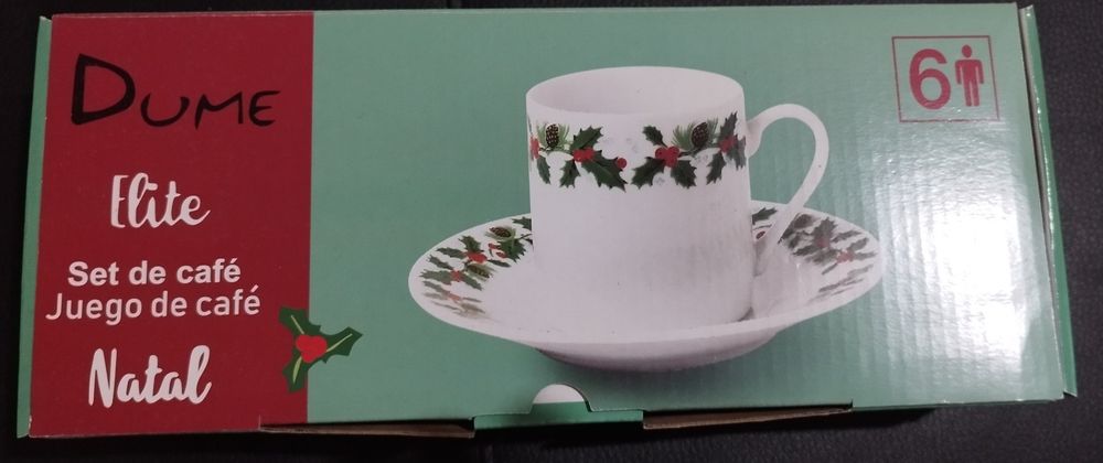 Conjunto chávenas de café