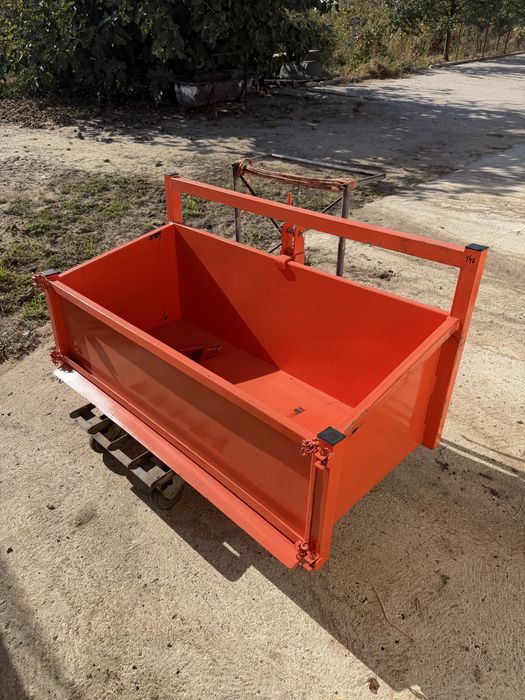 Caixa Agrícola para Trator Basculante – Nova - 1.40m