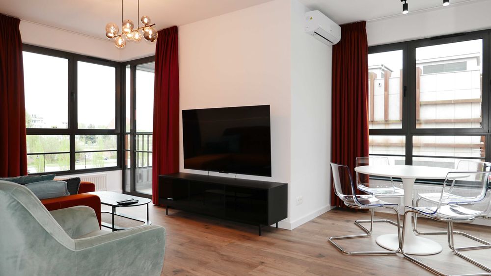 DOKI Gdańsk - apartament z garażem, wysoki standard, 2 pokoje