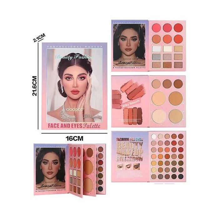 Дитяча косметика, палетки з косметикою, два види