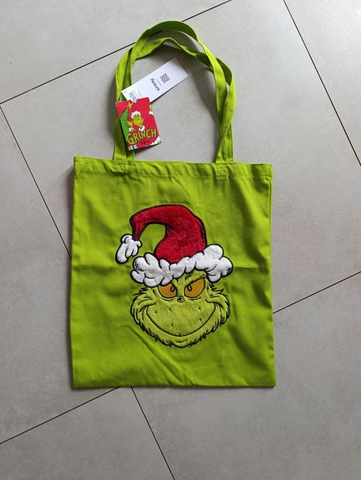 Torba grinch zielona