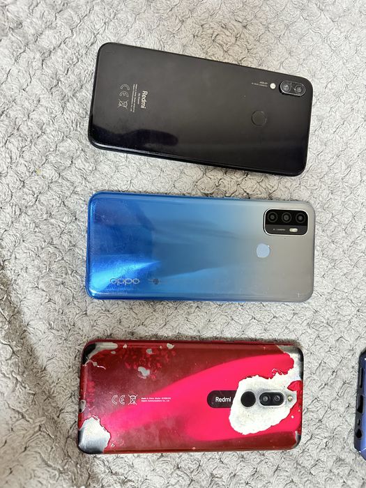 Oppo A53, Redmi Note 7, Redmi 8.