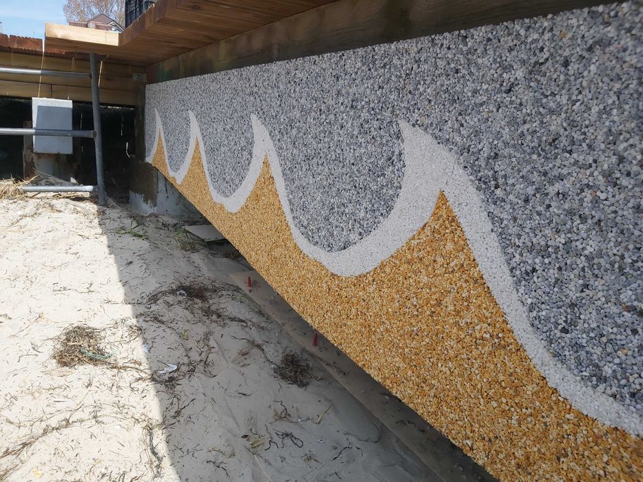 Kamienne dywany, powłoki żywiczne.