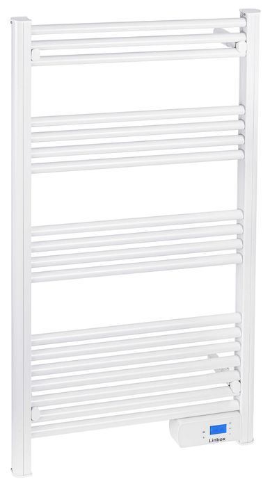 [Outlet] GRZEJNIK ŁAZIENKOWY 500W elektryczny timer termostat biały