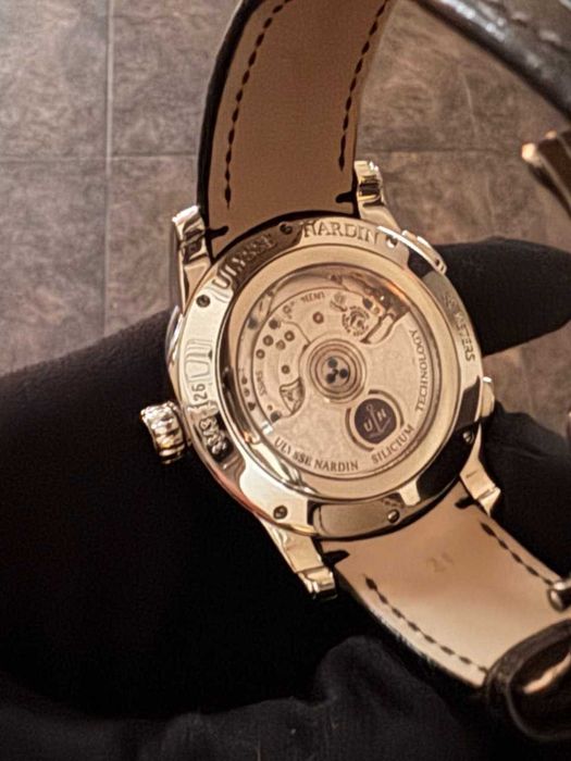 Швейцарские часы Ulysse Nardin Dual Time Manufacture 3343-126/92