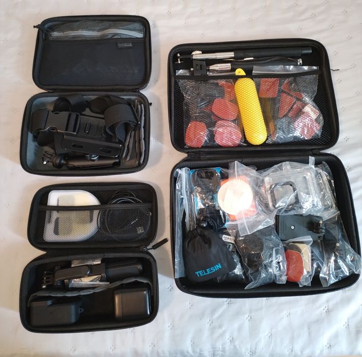 Pack GoPro HERO9 Black 5K + Carregador Triplo/3 Baterias + Filtros ND