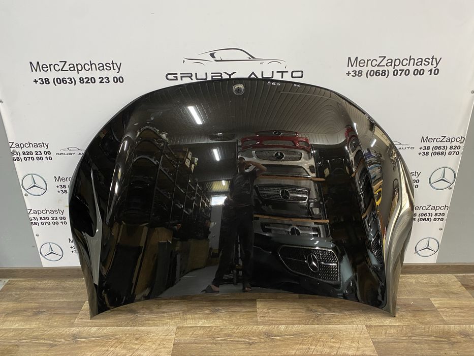 Mercedes EQS w v 297 седан капот