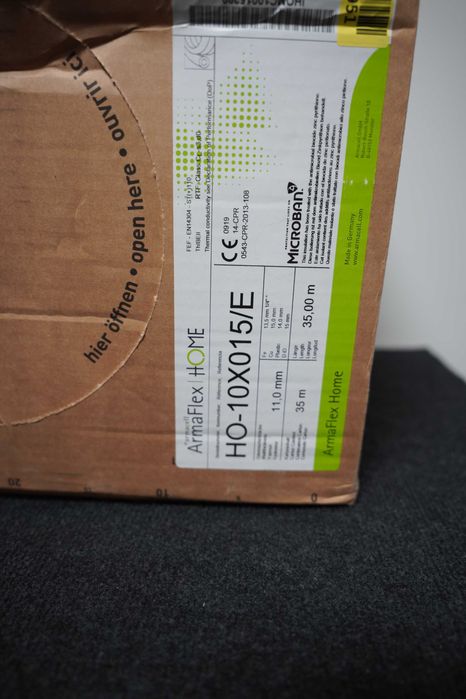 ArmaFlex HOME Tube 15 mm x 35 m – izolacja rur, kauczuk