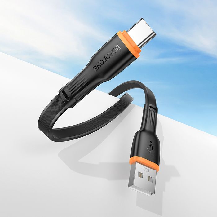 Borofone Kabel BX118 Esplendido - USB na Typ C - 3A 1 metr czarny