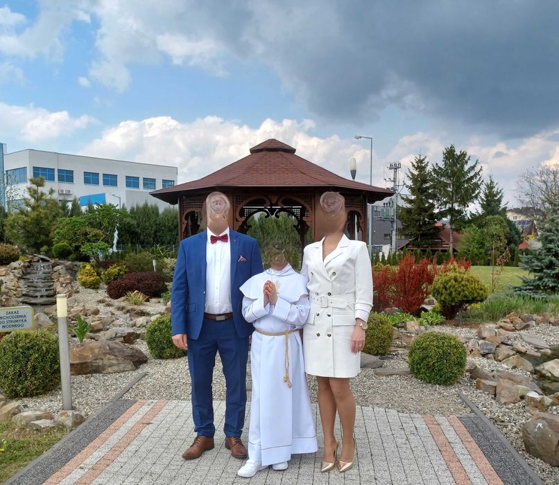 Sukienka wizytowa na Komunię