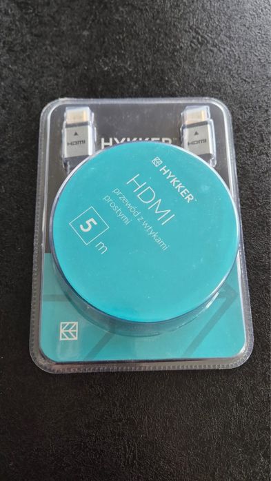 Kabel HDMI 5m HYKKER wtyk prosty