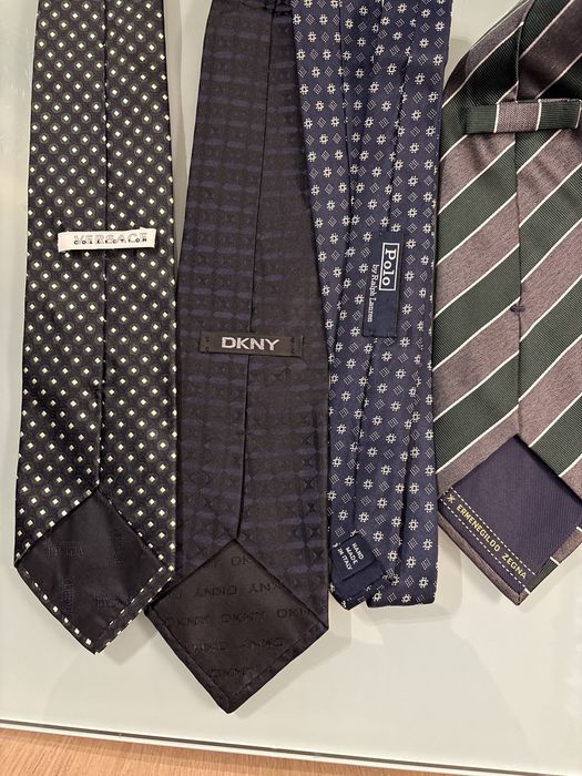 Gravatas zegna versage ralph lauren dkn