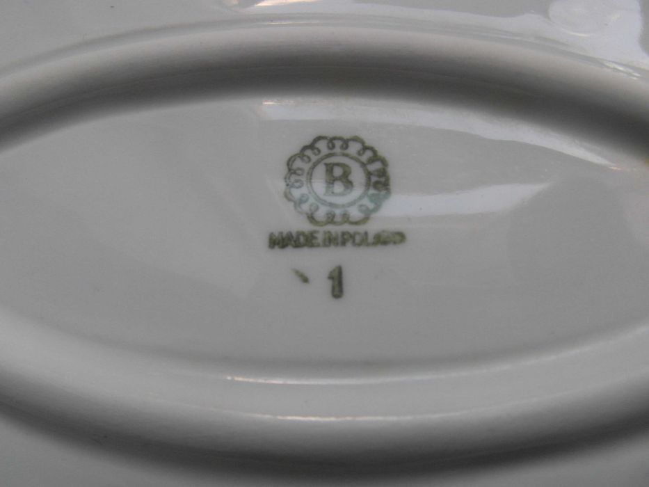 Półmiski porcelanowe Bogucice z PRL- u