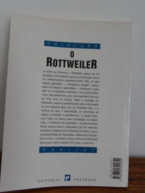 Livro sobre a raça de cão  " O Rottweiler "
