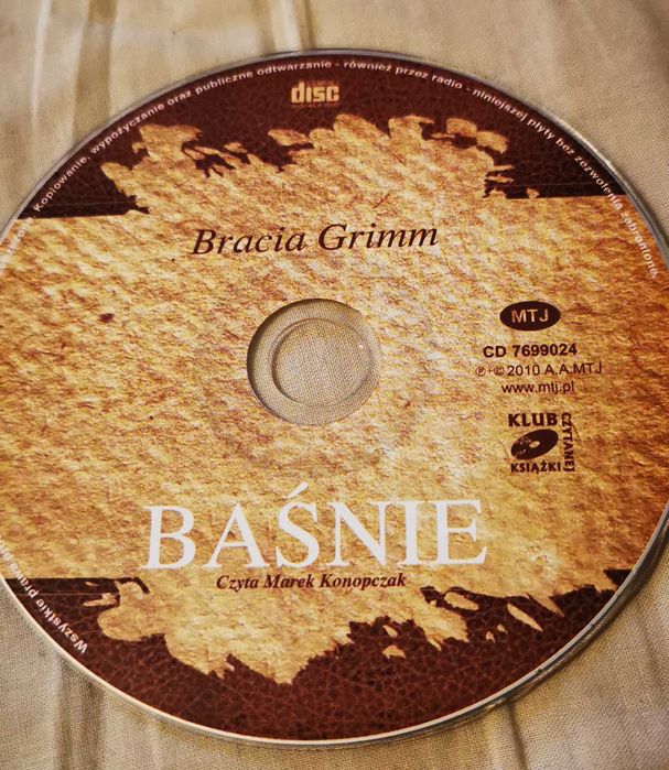 Płyta Baśnie braci Grimm plus 12 gratisów
