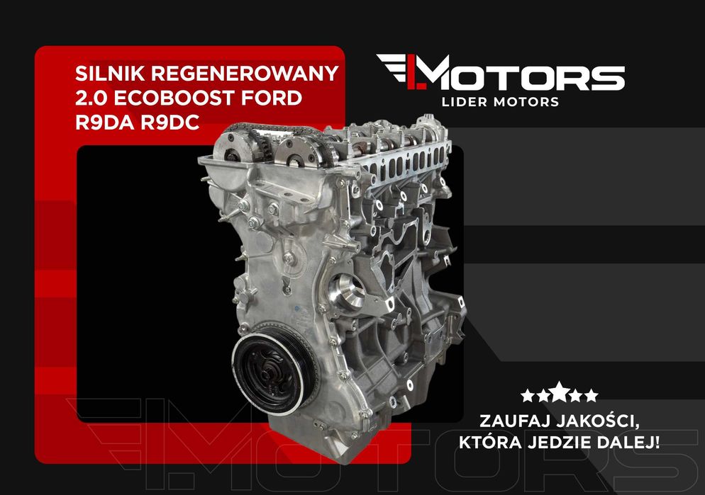 Silnik regenerowany 2.0 Ecoboost Ford R9DA R9DC