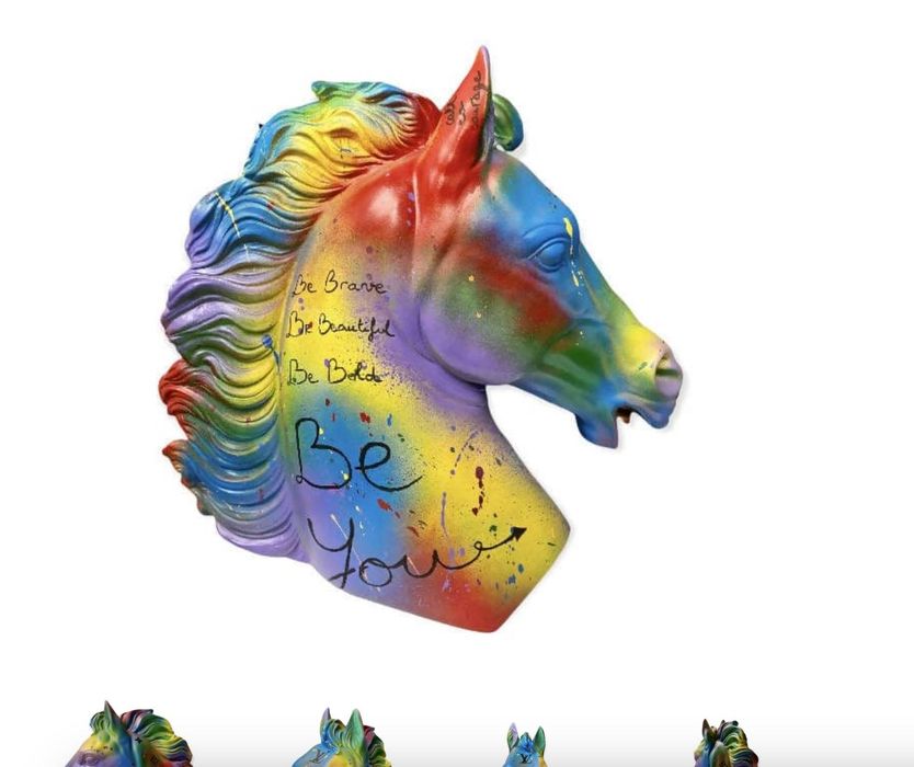 URGENTE- Estatua CAVALO assinada- LOUIS VUITTON