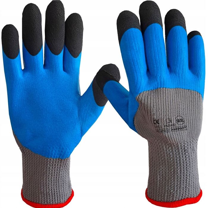 Rękawice robocze 9 L pianka foam wodoodporne oblanie rękawiczki