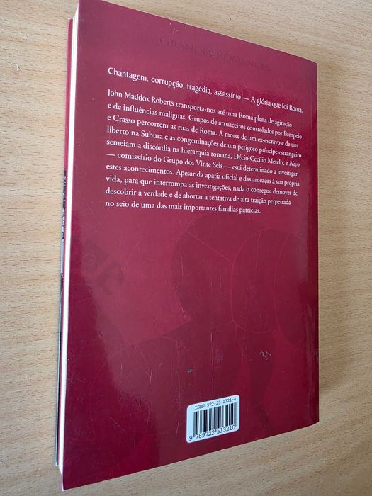 Livro "O Lance do Rei" de John Maddox Roberts