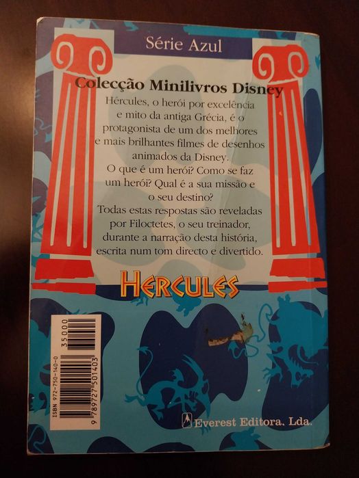 “Hércules”, Minilivros Disney
