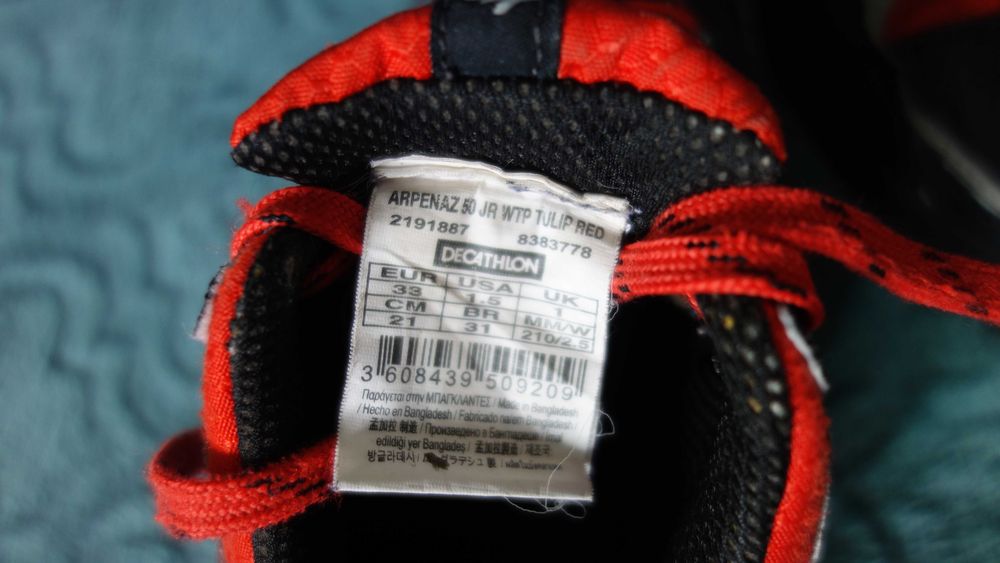 Buty trekingowe Quechua roz. 33 uniwersalne