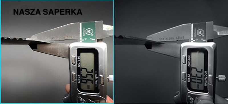 Saperka Multitool Składana Army Wojsko Las Survival