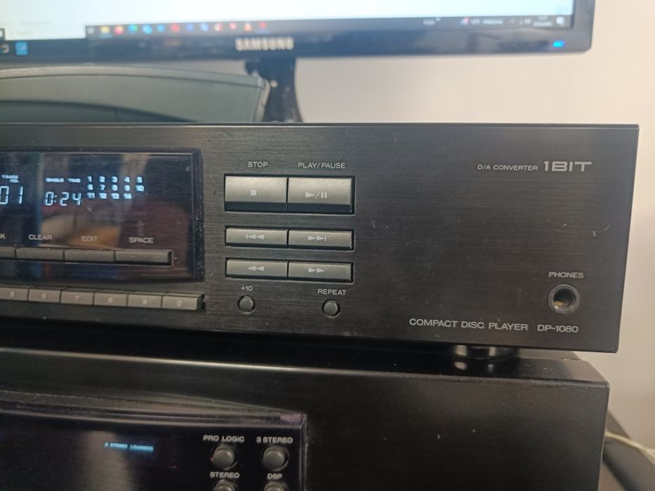 Amplituner Kenwood kr 8090 z odtwarzaczem CD  DP1050
