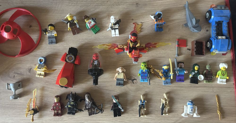 Колекція Lego star wars, ninjago, minifigures, dc, marvel оригінал