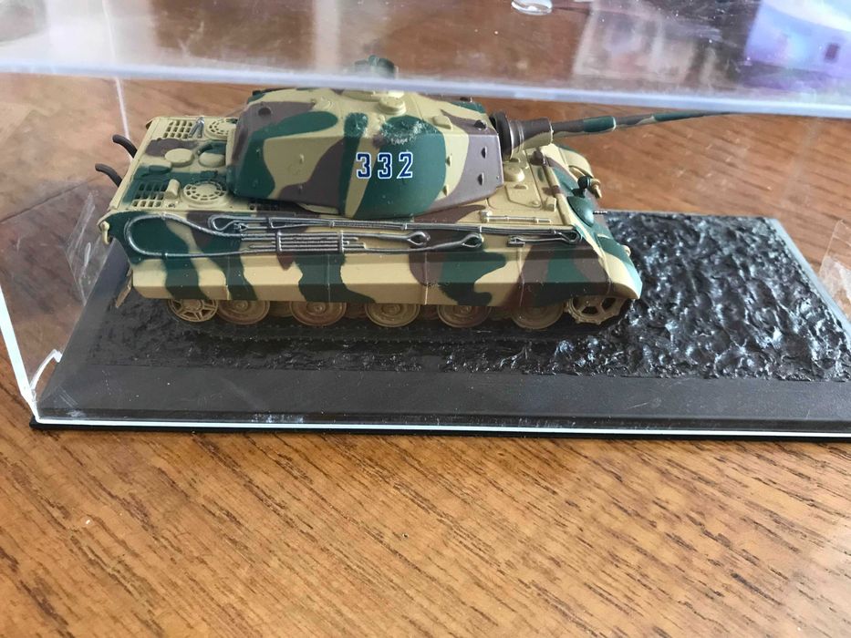 2 Tanques Panzer Tiger 2ª guerra escala 1/72