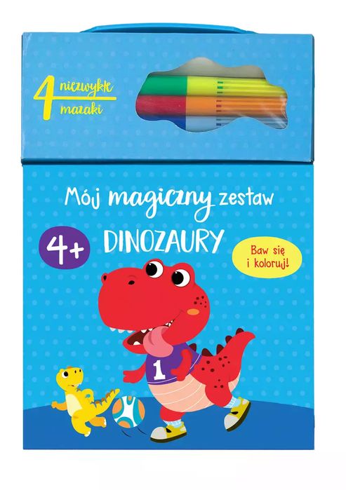 Mój magiczny zestaw. Dinozaury. Olesiejuk Sp. z o.o.. Nowy Produkt