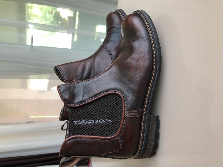 Детские Итальянские кожаные ботинки Romagnoli