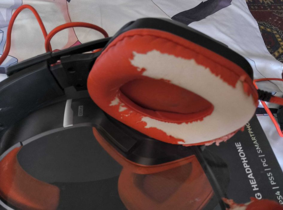 Навушники Vertux Blitz 7.1 USB Red