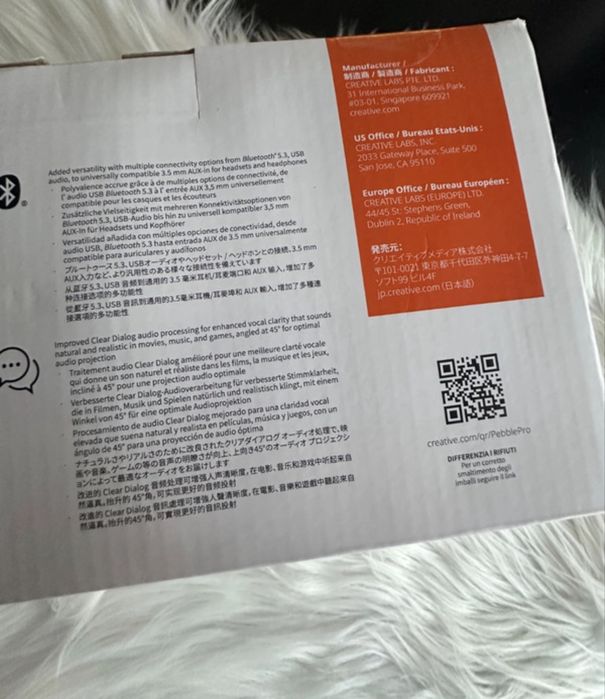 głośniki creative pro