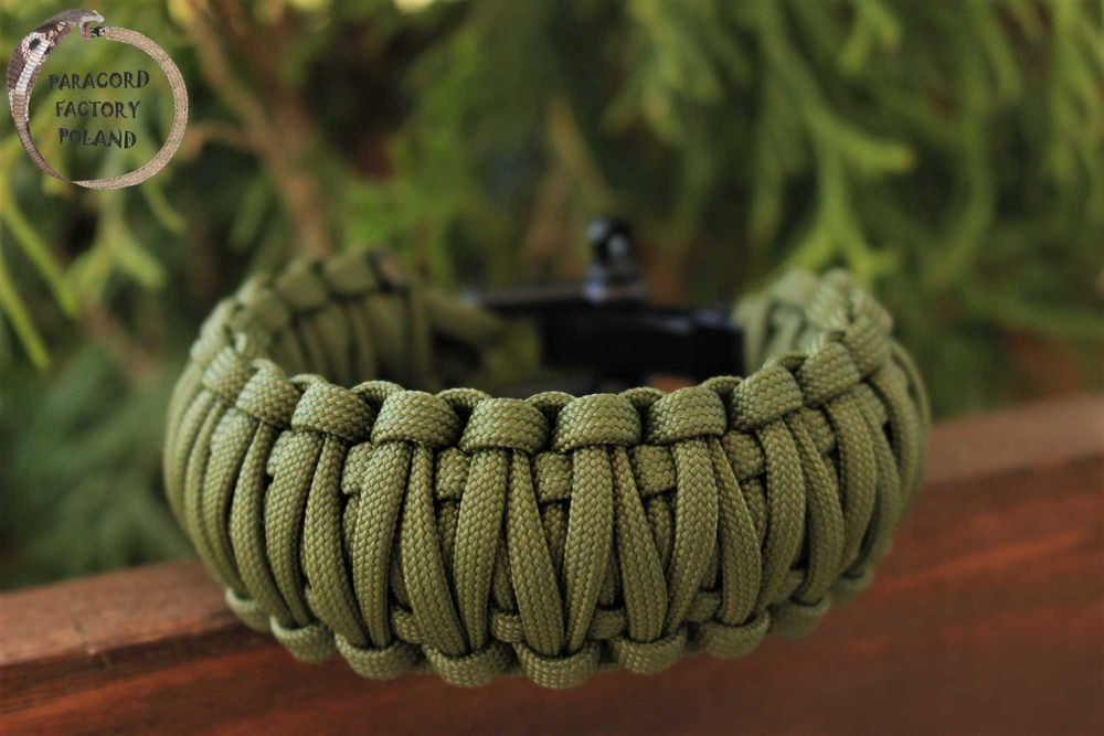 Bransoletka Cobra King paracord handmade