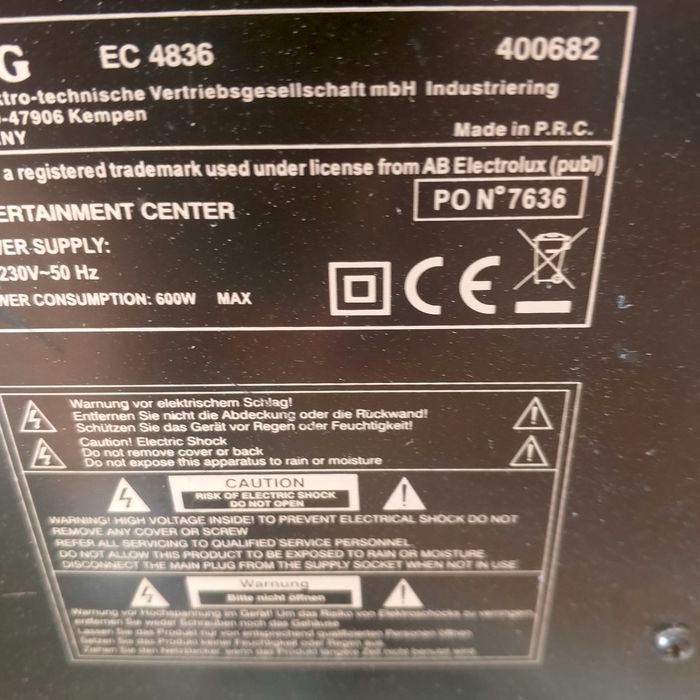 Głośnik bluetooth AEG!!