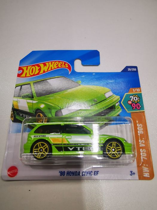 '90 Honda Civic EF Hot Wheels 2025