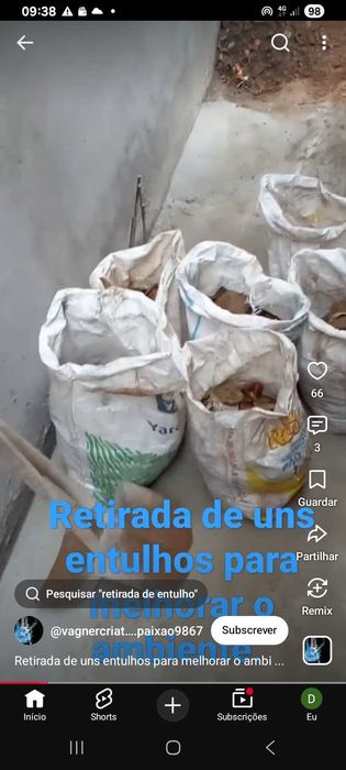 Cargas i descargas entulho moveis etc