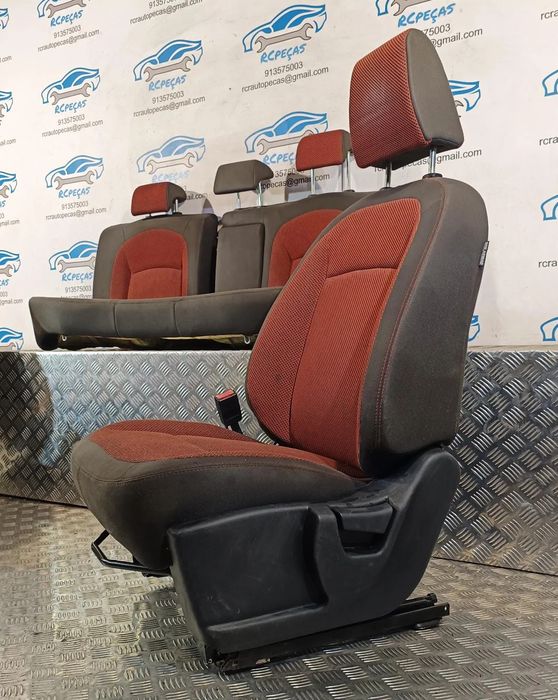 BANCO BANCOS NISSAN QASHQAI I 1 MK1 J10 NJ10 JJ10E TECIDO AIRBAG