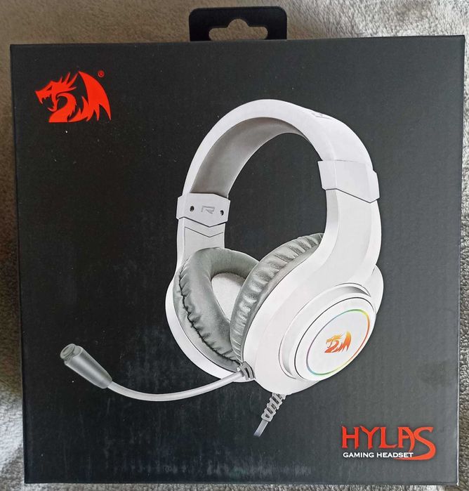 Słuchawki Redragon Hylas białe