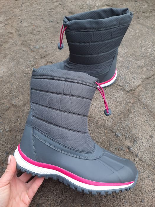 зимние Непромокаемые термосапоги сапоги чоботи дутики Mountain р.39