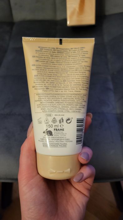 Zestaw Avon Perceive Cashmere woda perfumowana +antyperspirant +balsam