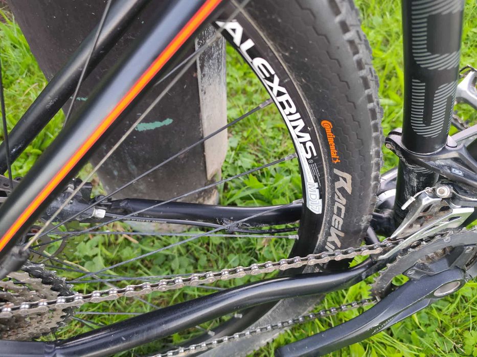 Rower górski MTB Romet mustang m4 2x10 Shimano deore koła 29 okazja!