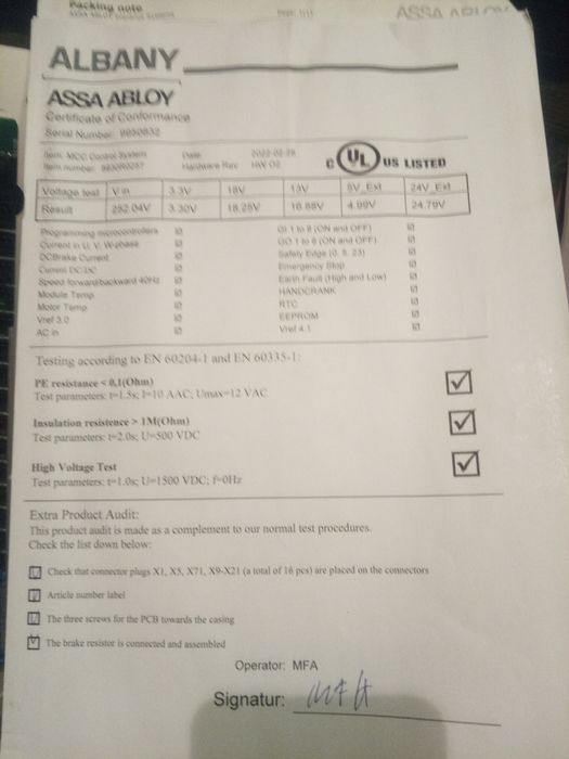 Sterownik do bramy przemysłowej profesjonalny