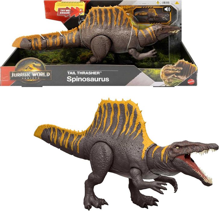 Динозавр Спінозавр Jurassic World Spinosaurus Tail Thrasher Rebirth